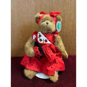 Bearington Bears "Lady & Bug" 14" Collector Bear- Sku #1624- 2006 Retired